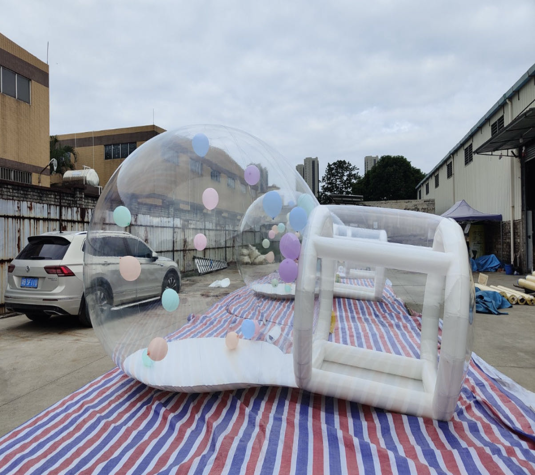 Colorful Inflatable Bubble House 0.55PVC USA
