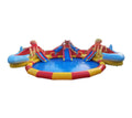 Giant octopus inflatable water slide 0.55PVC USA