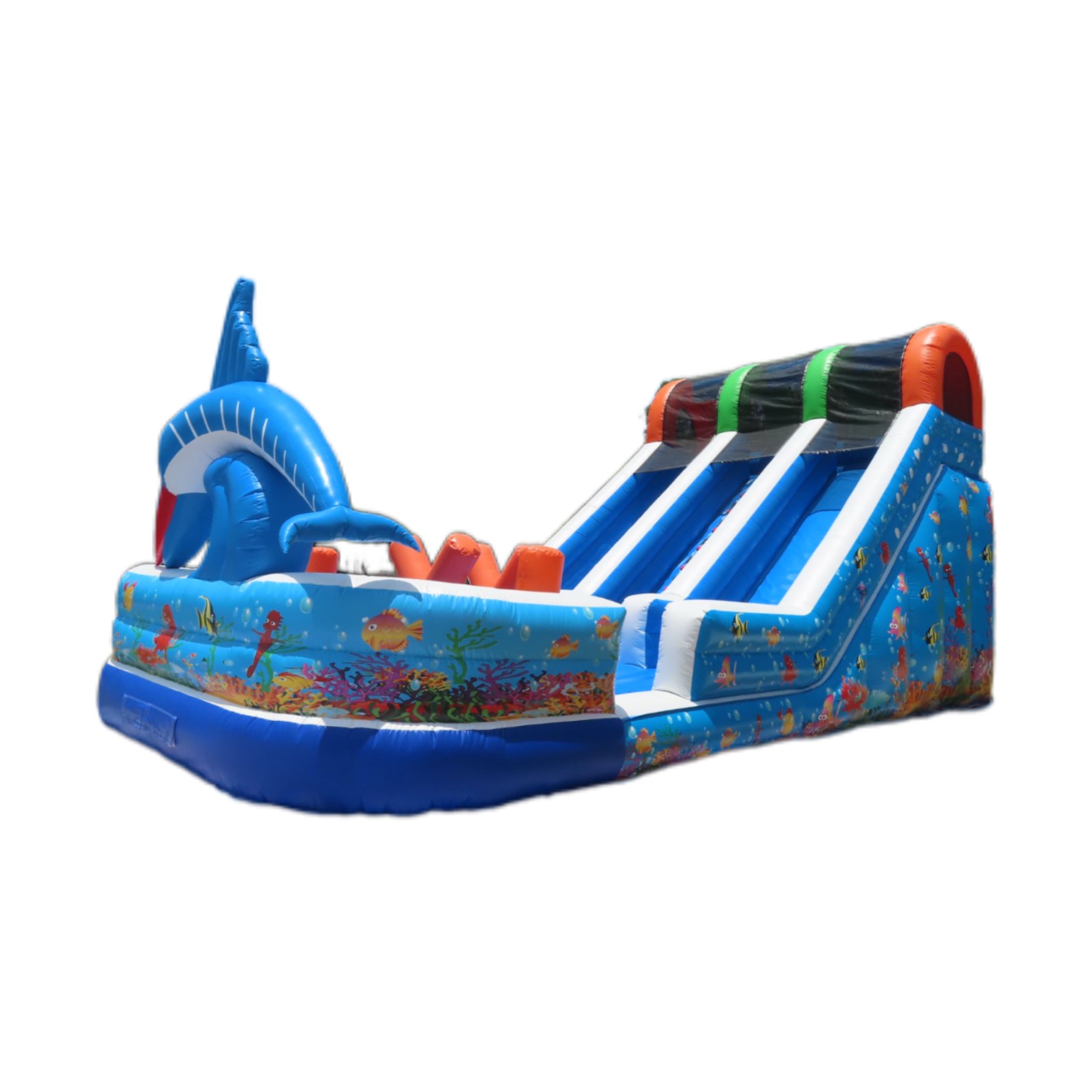 Inflatable slide pool 0.55PVC USA
