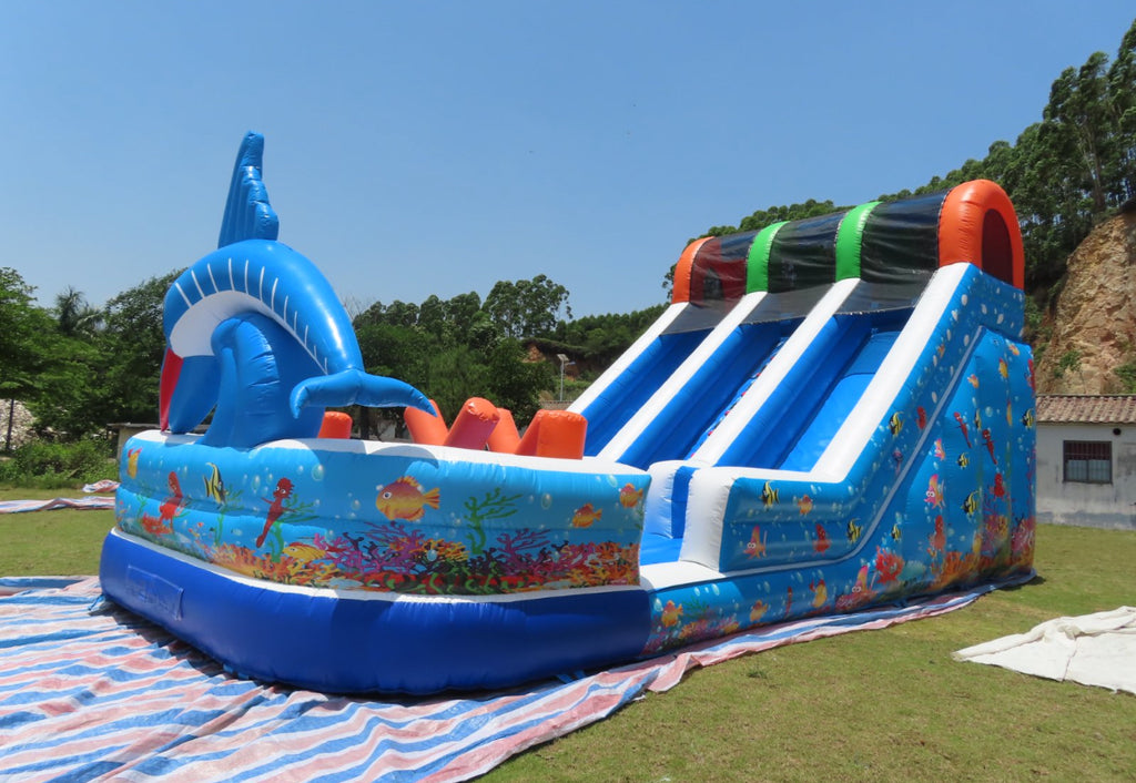 Inflatable slide pool 0.55PVC USA