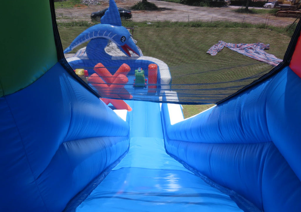Inflatable slide pool 0.55PVC USA