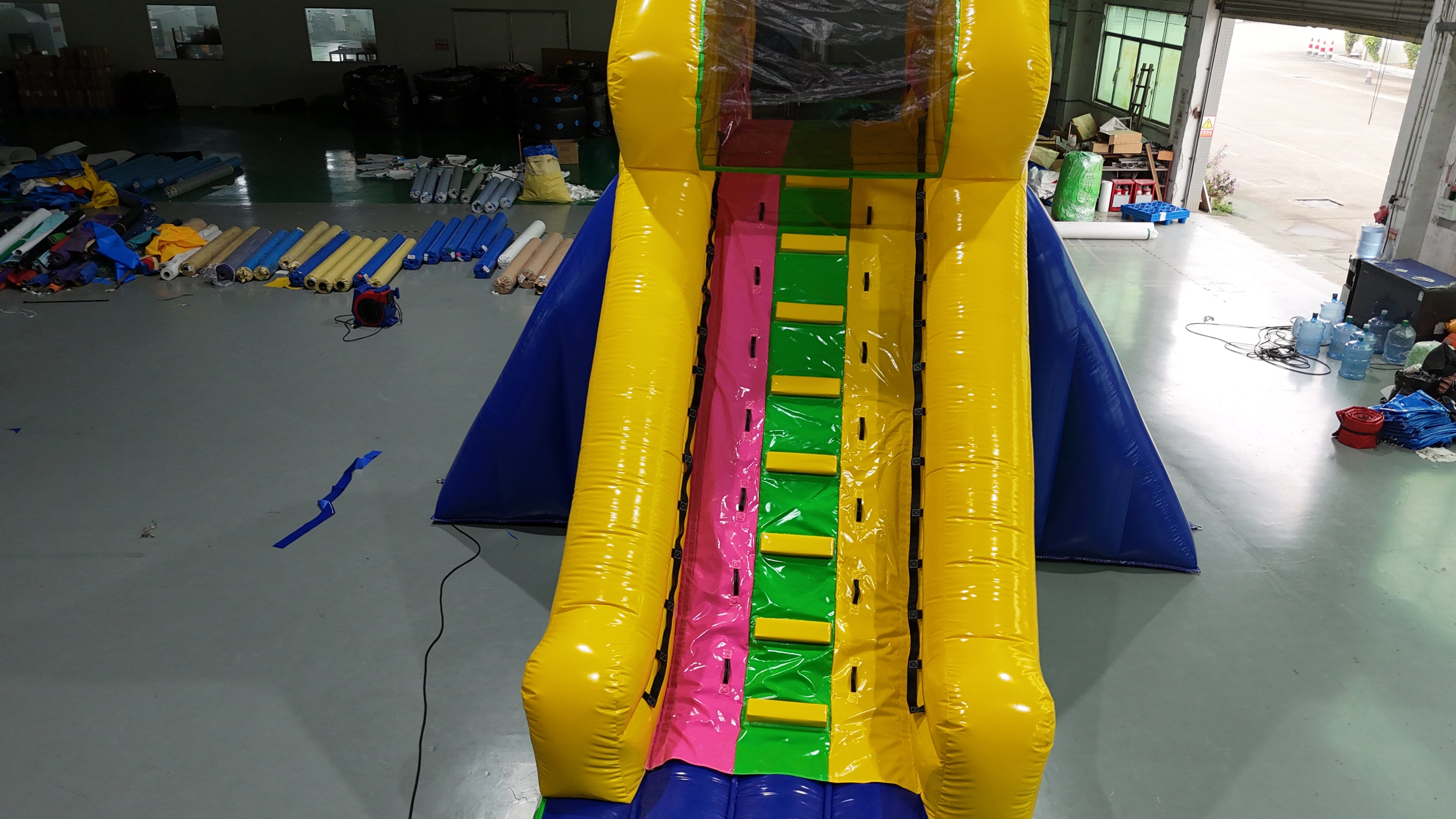 Colorful inflatable slide 0.55PVC USA