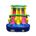 Colorful inflatable slide pool 0.55PVC USA