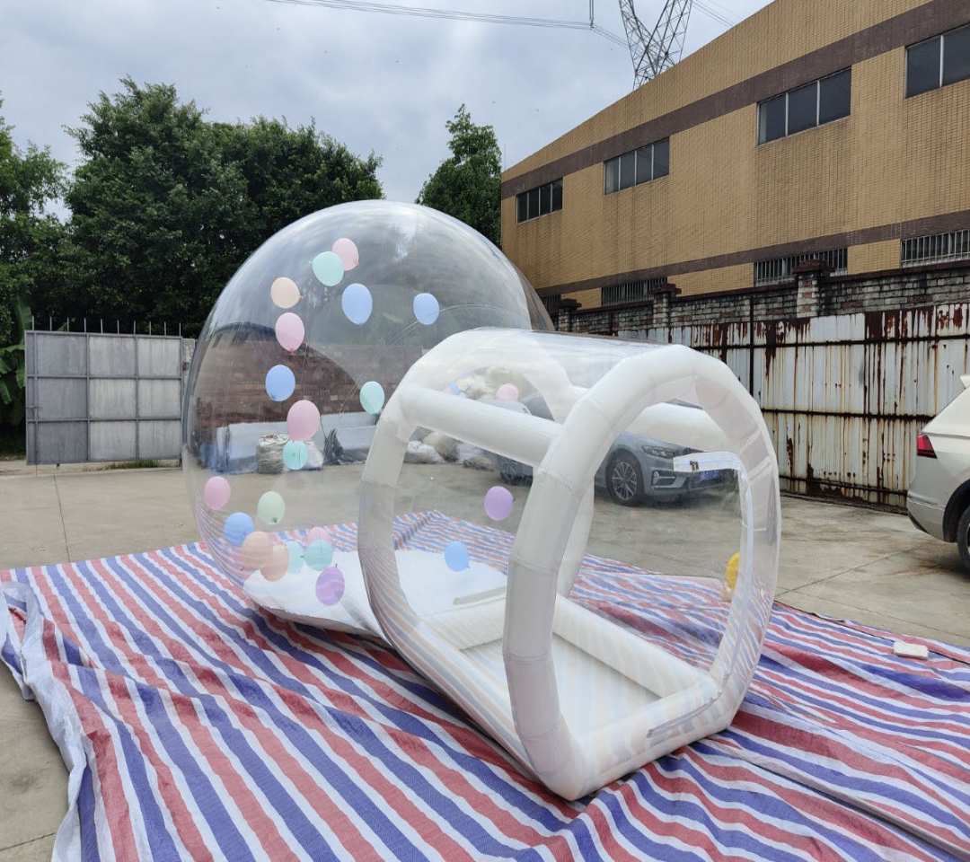 Colorful Inflatable Bubble House 0.55PVC USA