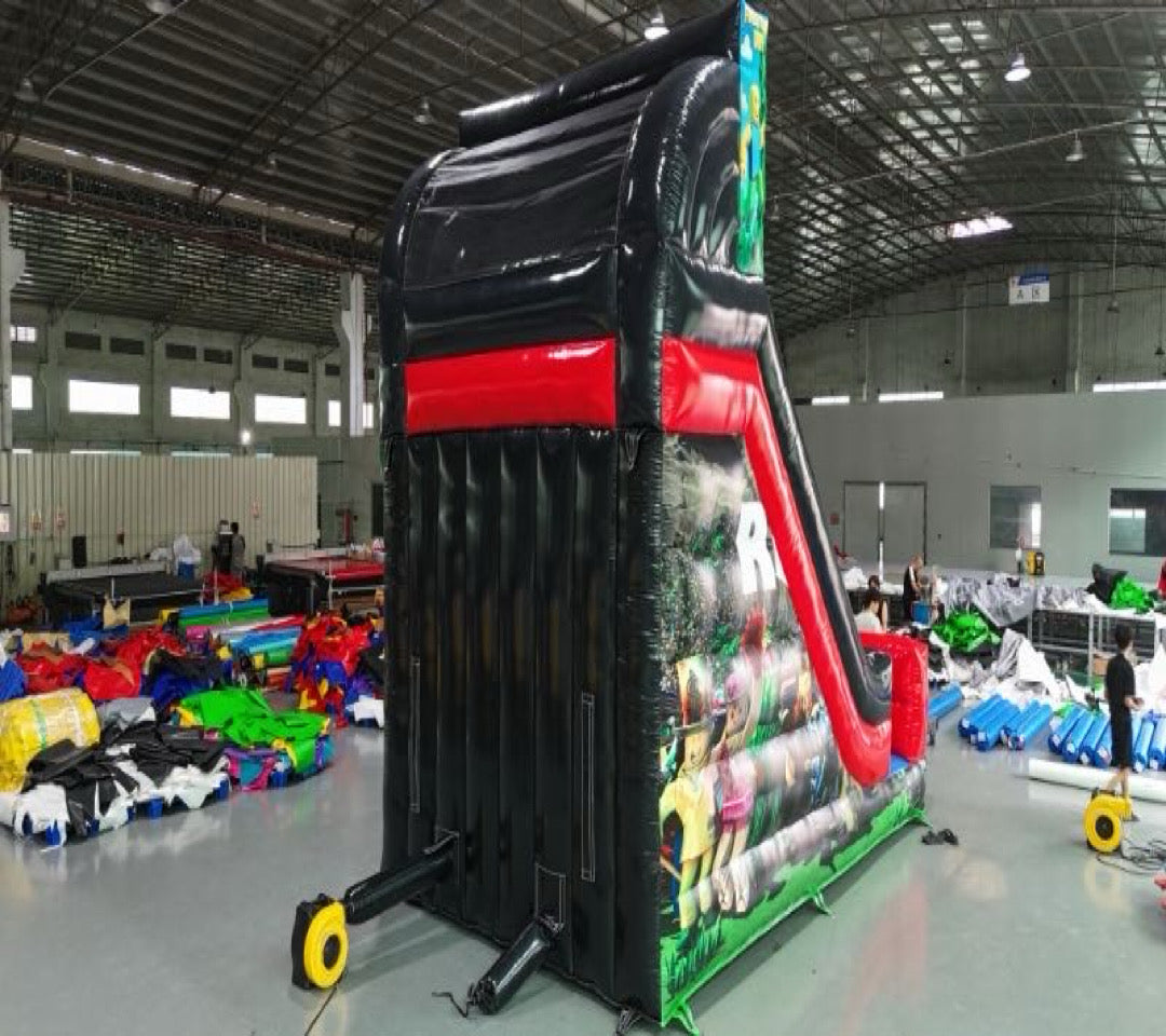 Inflatable slide 0.55PVC USA ﻿
