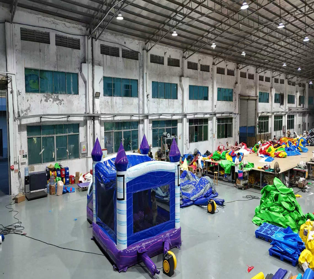 Inflatable Castle Slide 0.55PVC USA