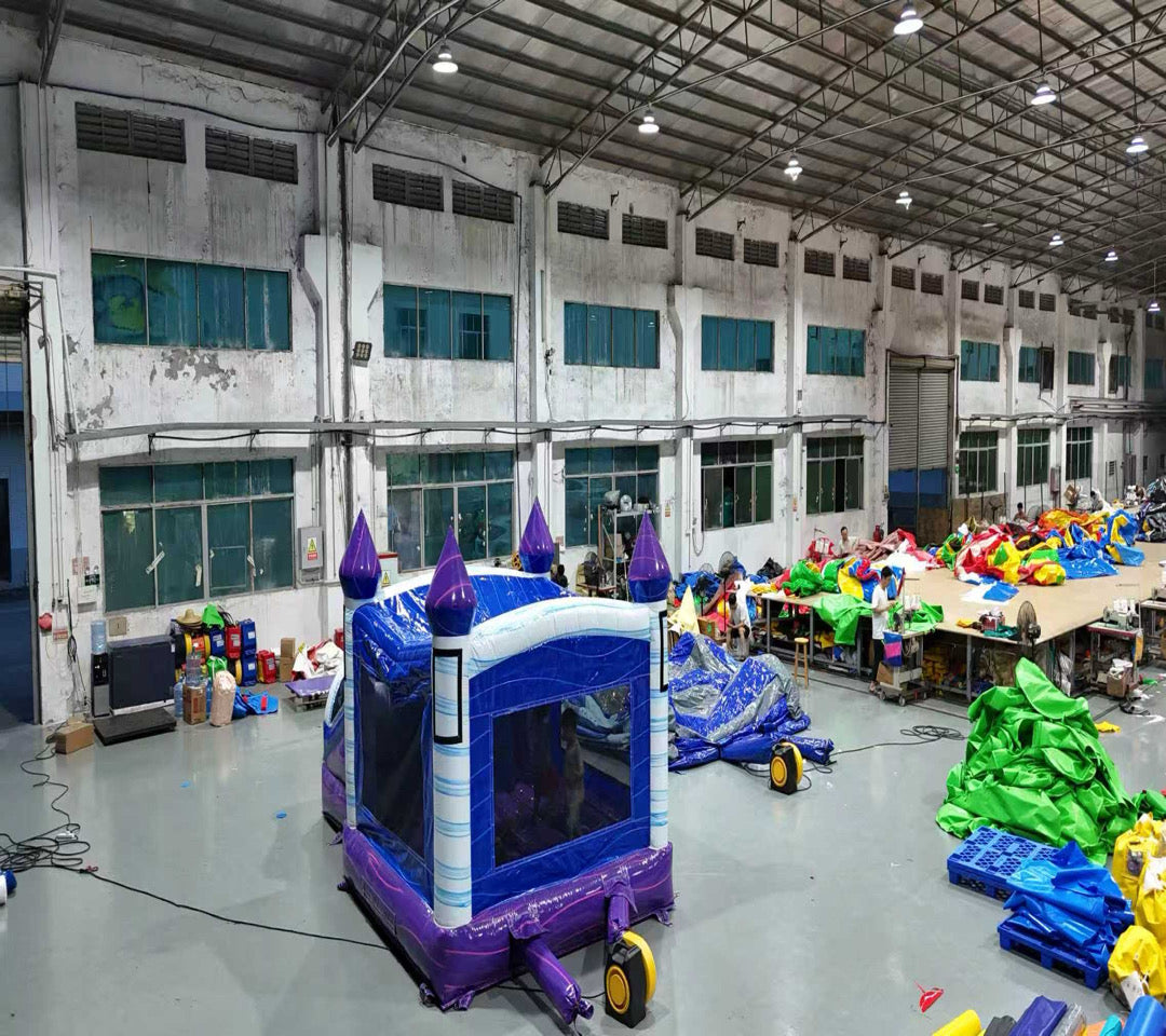 Inflatable Castle Slide 0.55PVC USA