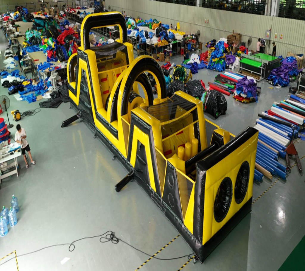Giant inflatable slide obstacle 0.55PVC USA