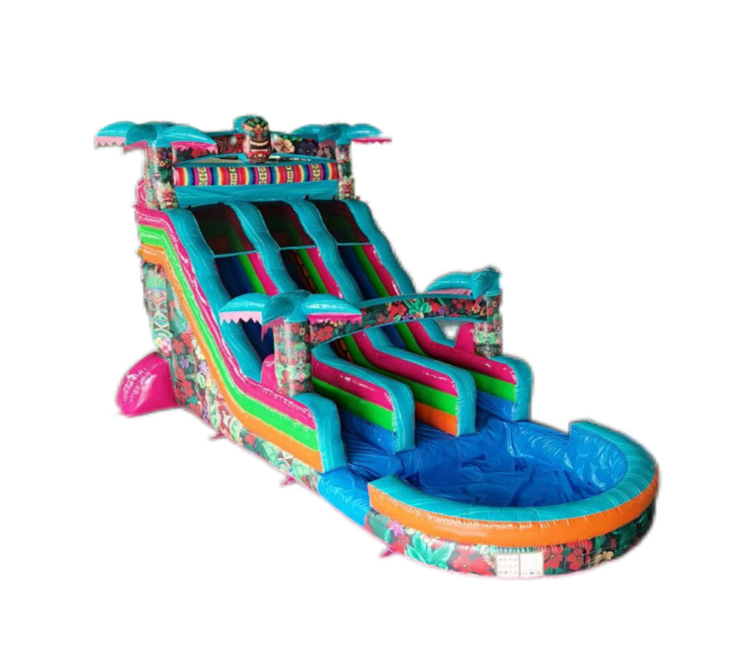 Inflatable vacation wind slide 0.55 PVC USA