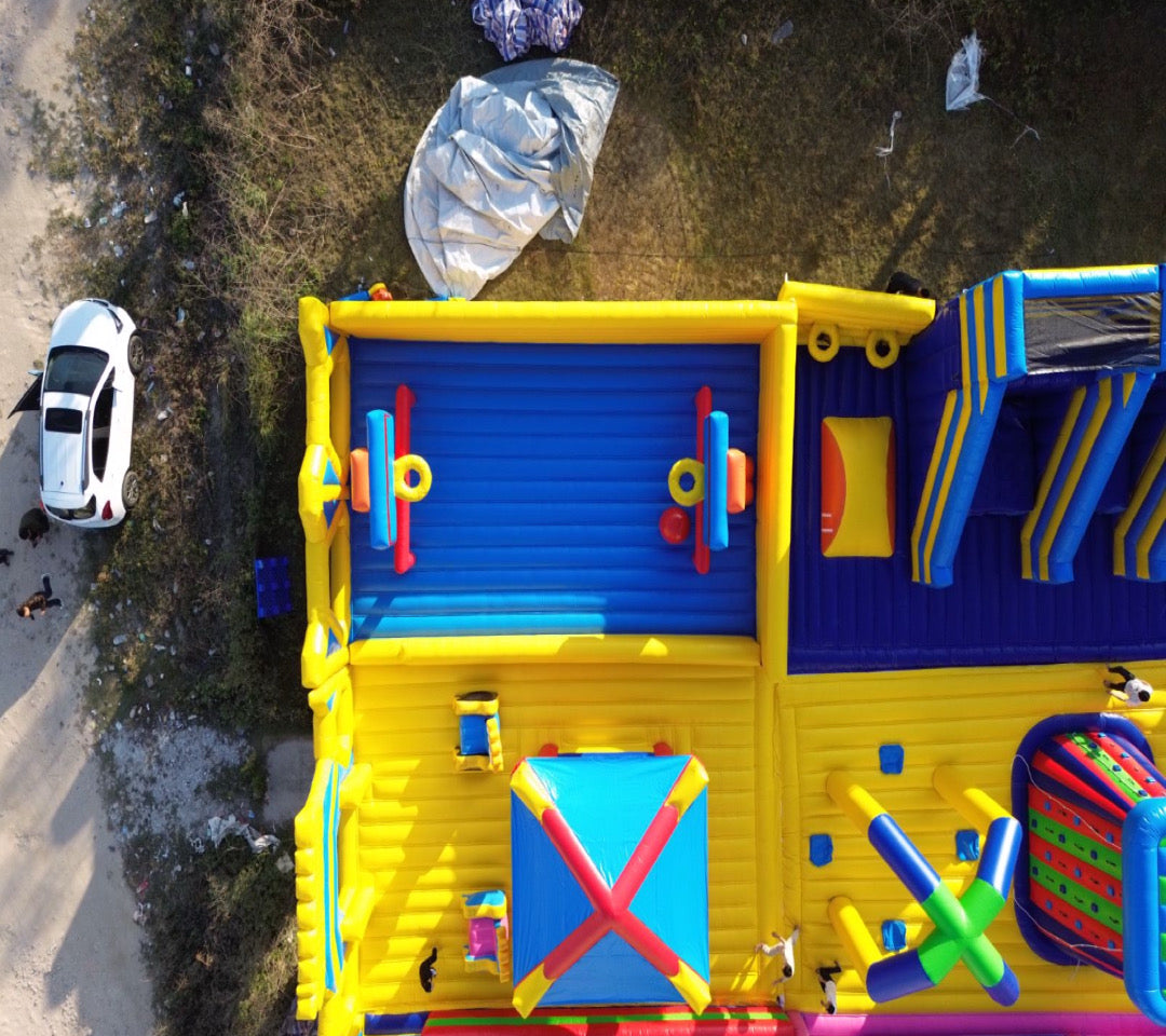 Giant Inflatable Obstacle Park 0.55PVC USA