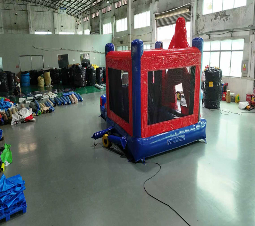 Spider Man inflatable slides 0.55PVC USA