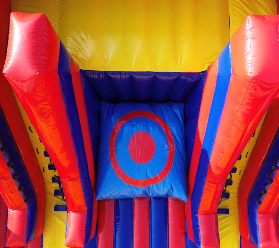 Giant inflatable slide park 0.55PVC USA