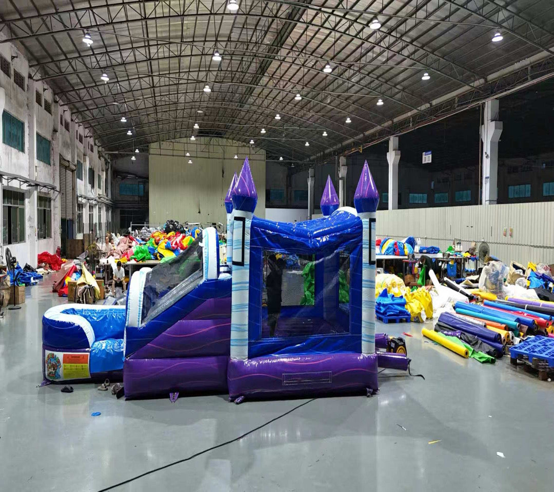 Inflatable Castle Slide 0.55PVC USA