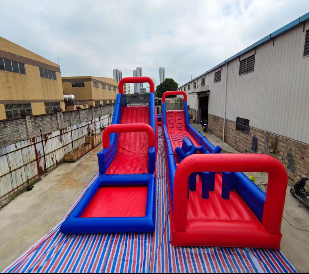 Giant inflatable obstacle park 0.55PVC USA