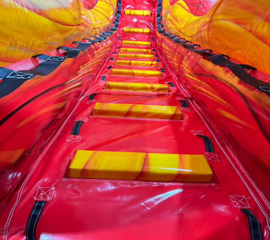 Inflatable obstacle slide 0.55 PVC USA