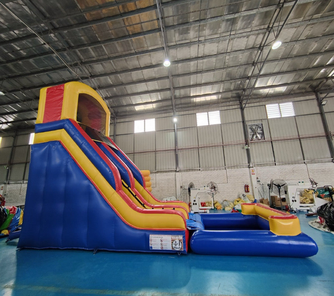 Inflatable pool slide 0.55PVC USA