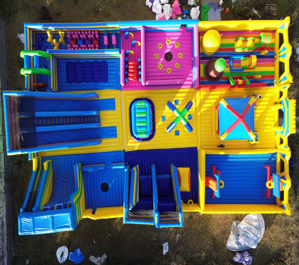 Giant Inflatable Obstacle Park 0.55PVC USA