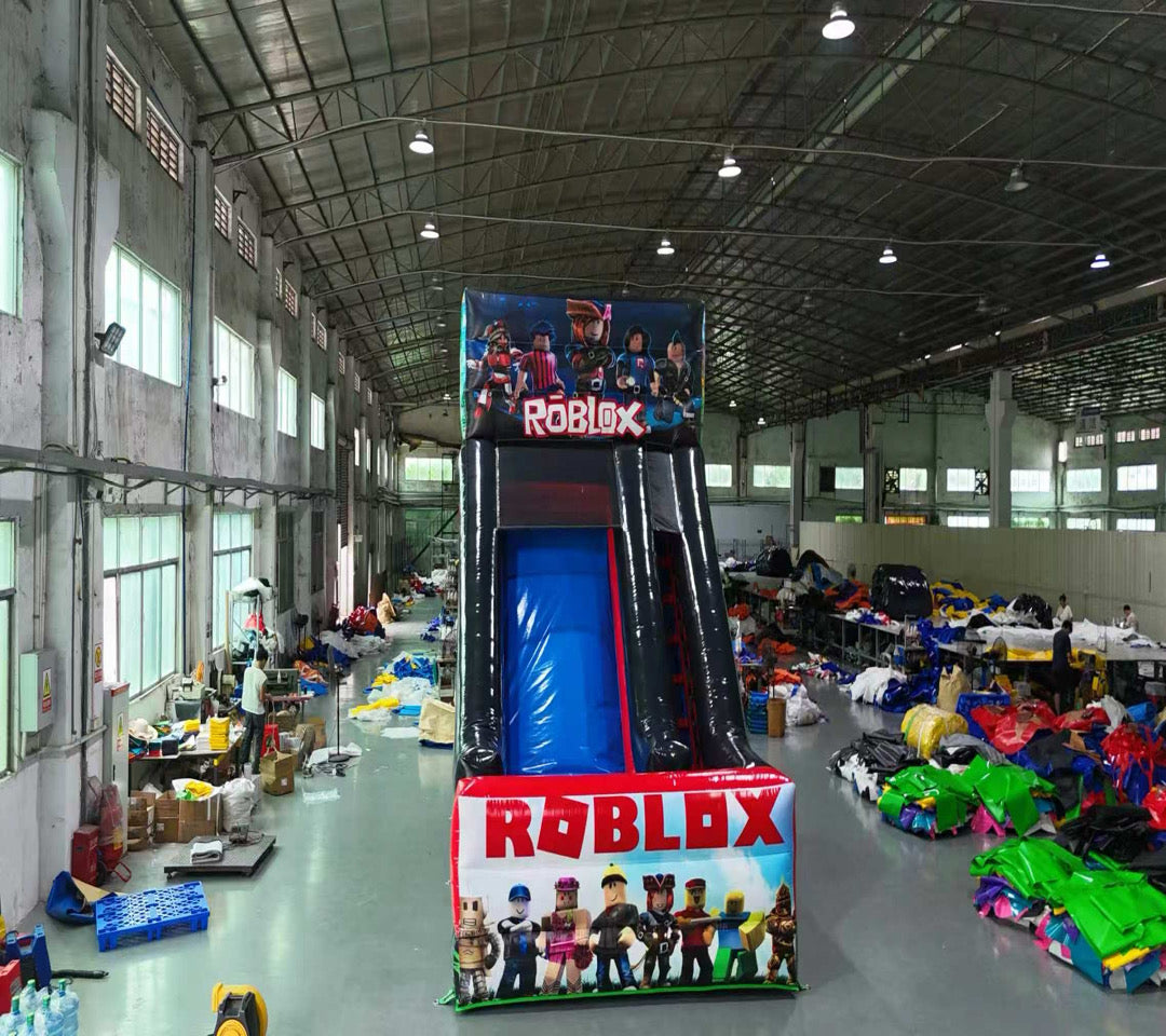 Inflatable slide 0.55PVC USA ﻿