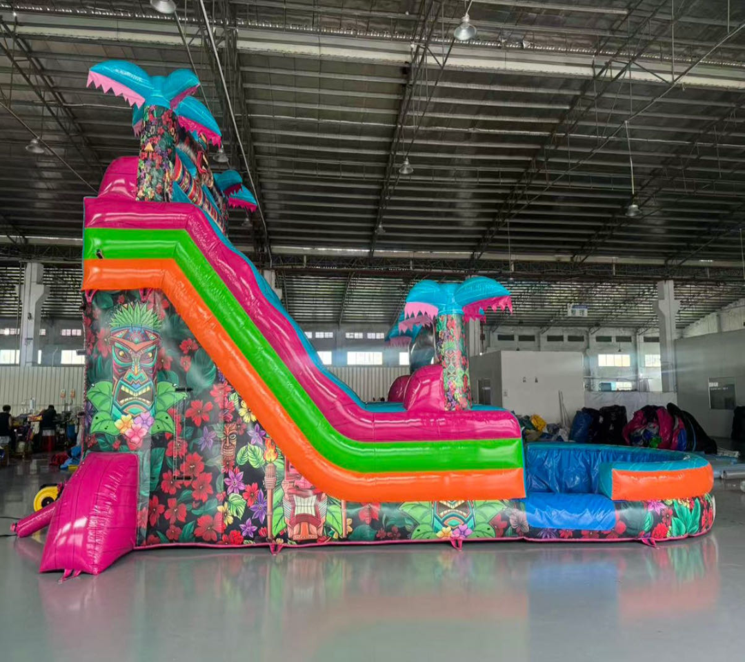 Inflatable vacation wind slide 0.55 PVC USA