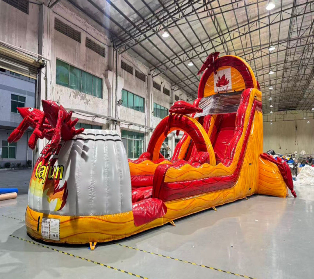 Inflatable obstacle slide 0.55 PVC USA