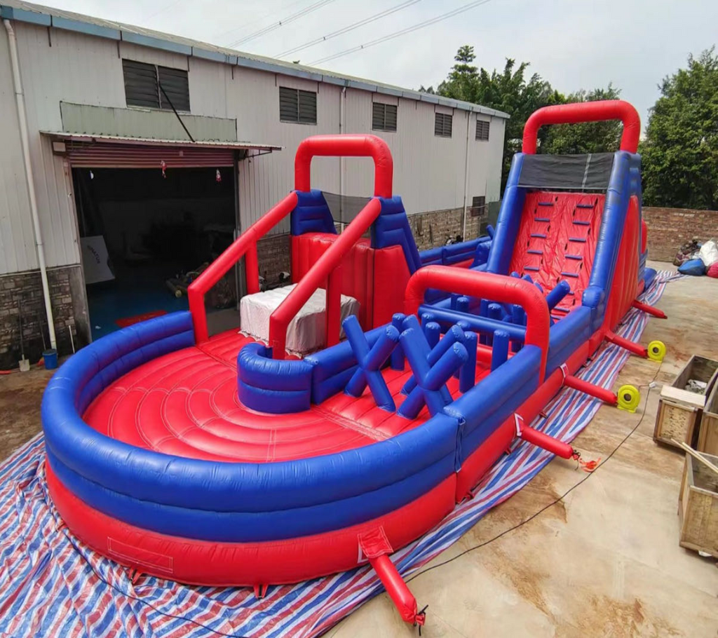 Giant inflatable obstacle park 0.55PVC USA
