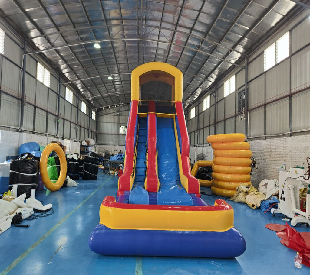 Inflatable pool slide 0.55PVC USA