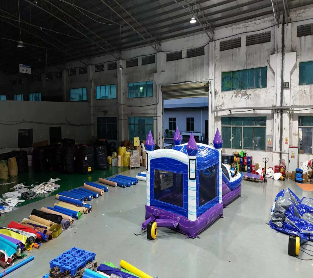 Inflatable Castle Slide 0.55PVC USA