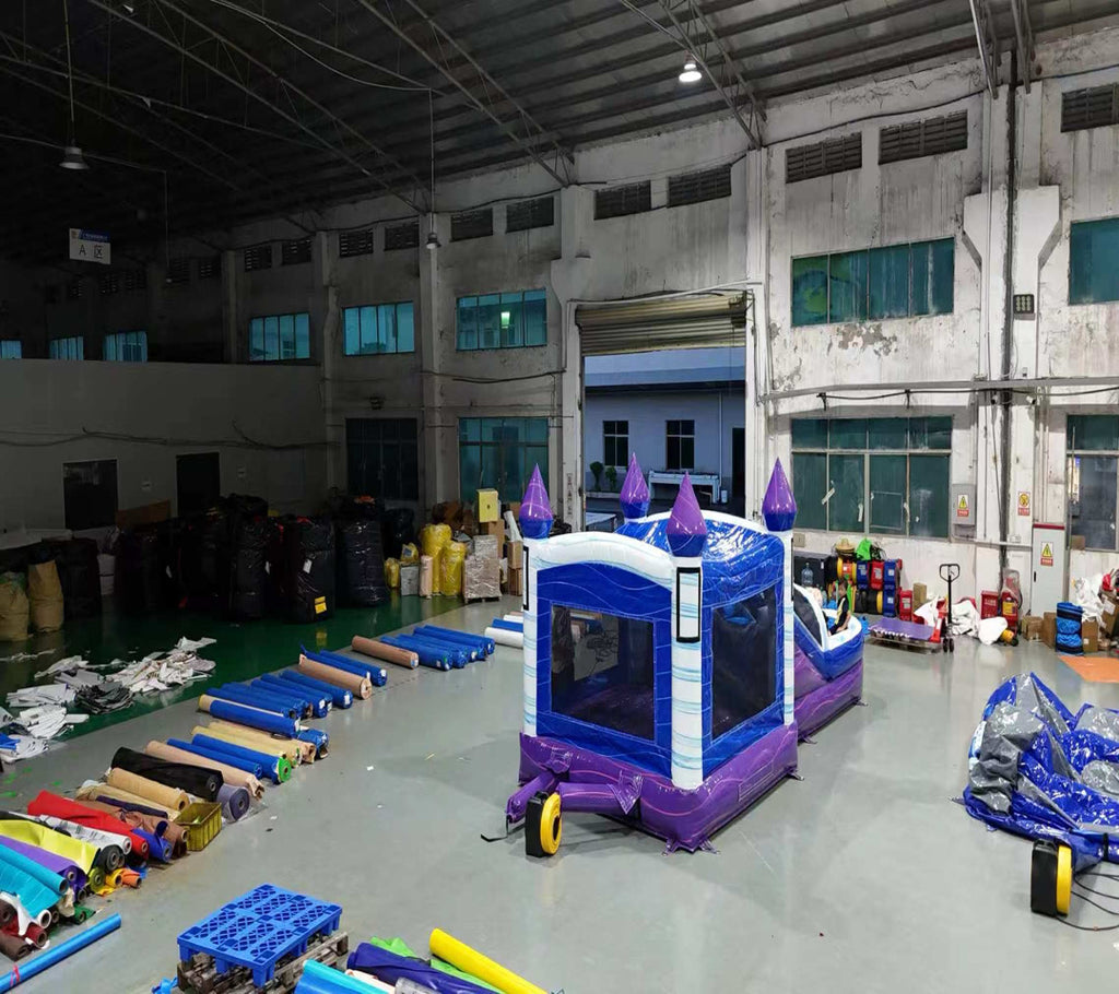 Inflatable Castle Slide 0.55PVC USA