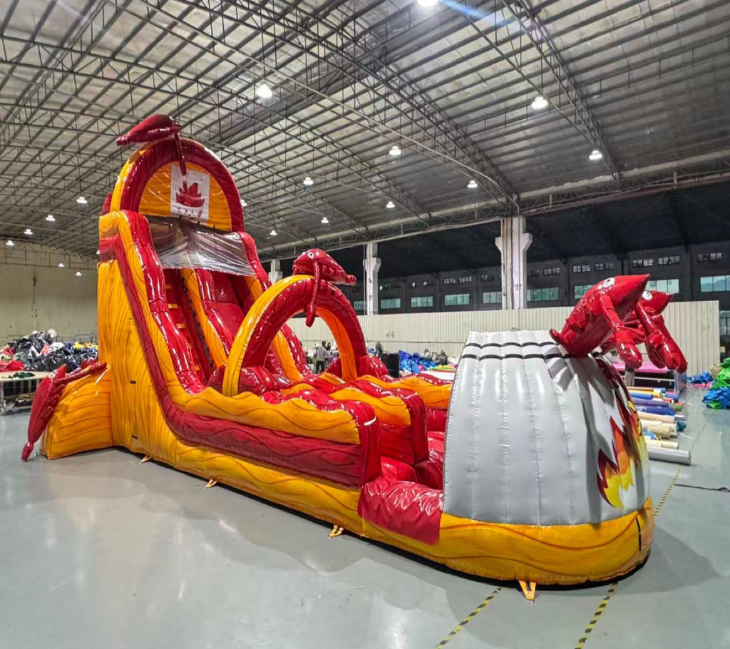 Inflatable obstacle slide 0.55 PVC USA