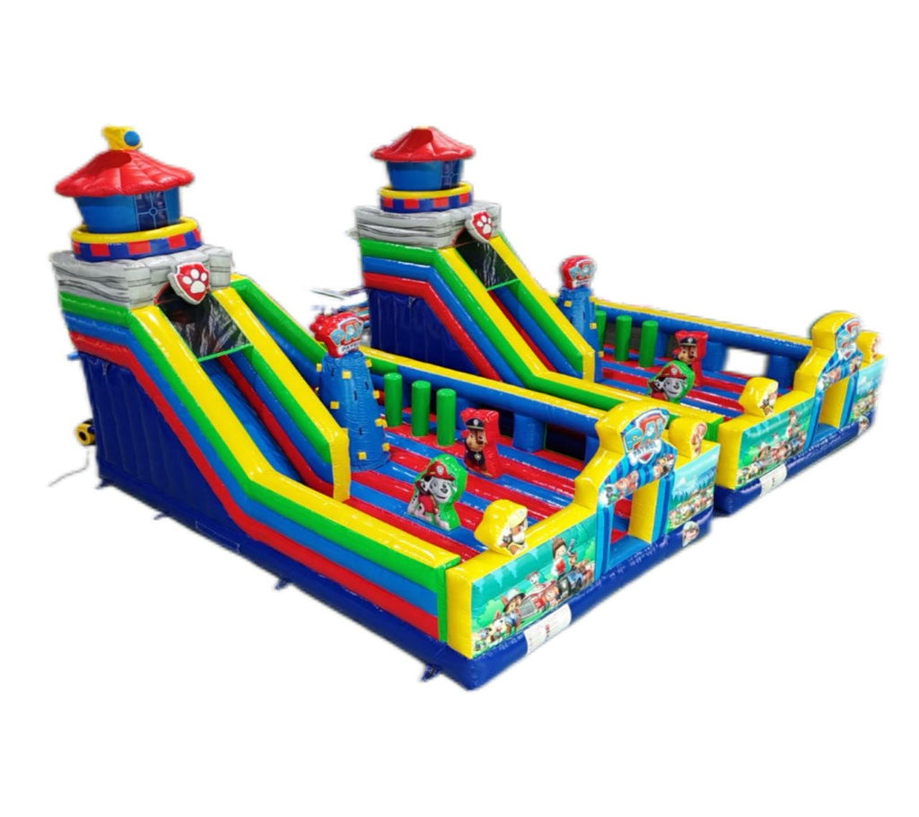 Wangwang team inflatable slide  park 0.55PVC USA