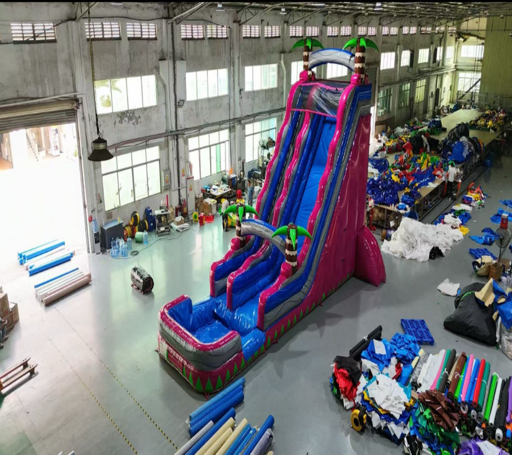Inflatable slide 0.55 PVC USA
