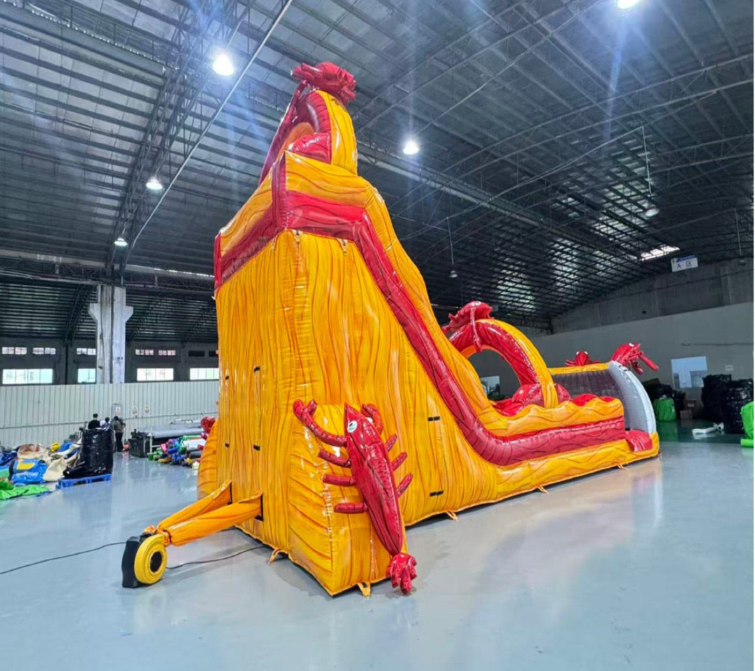 Inflatable obstacle slide 0.55 PVC USA