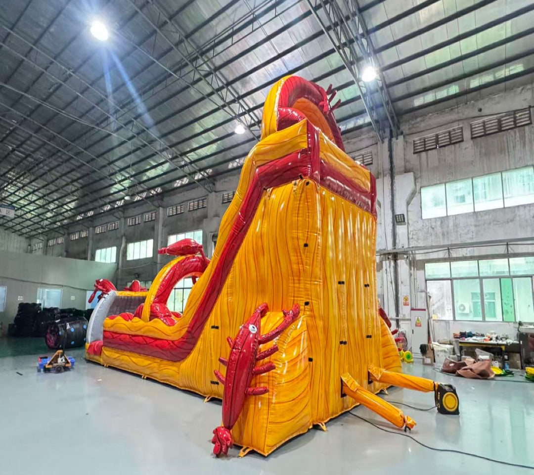 Inflatable obstacle slide 0.55 PVC USA