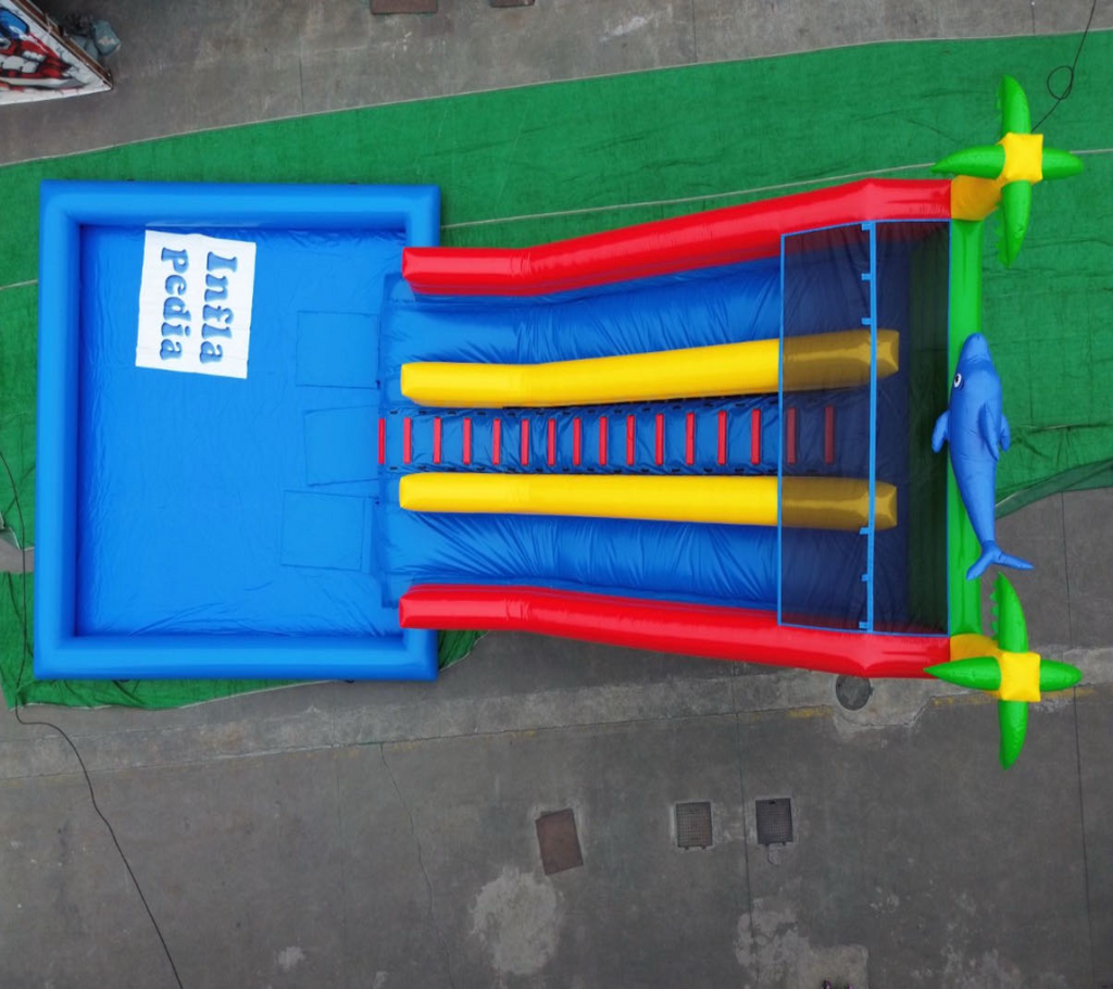 Giant Inflatable Pool Slide 0.55PVC USA