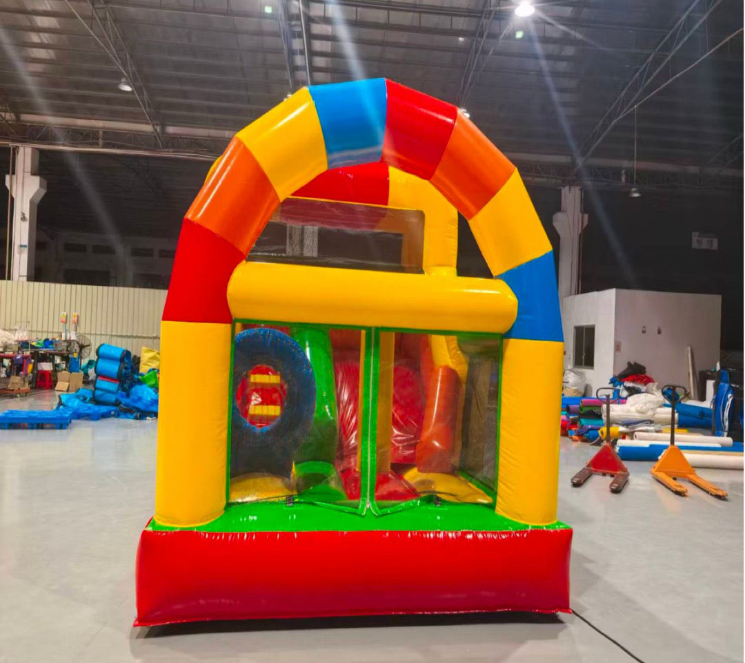 Colorful Inflatable bouncer 0.55PVC USA