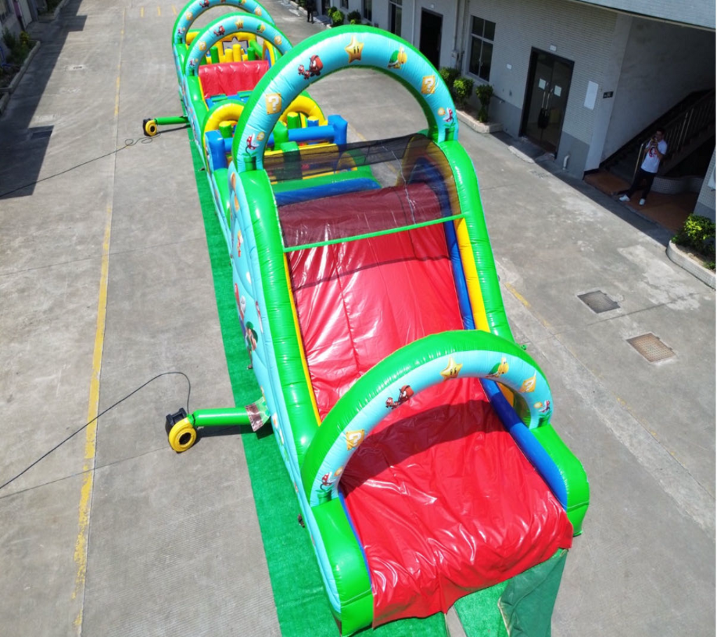 Mario Giant Inflatable Obstacle Park 0.55PVC USA