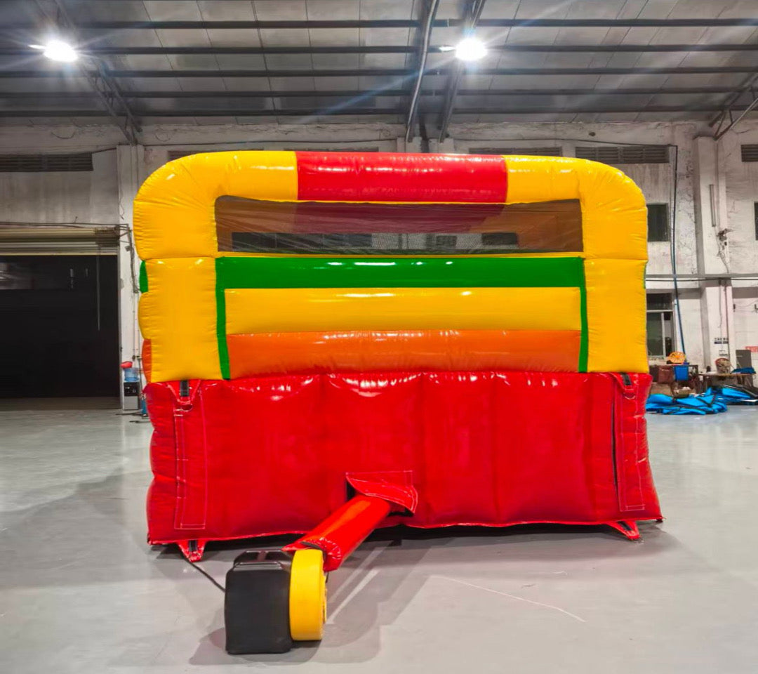 Colorful Inflatable bouncer 0.55PVC USA